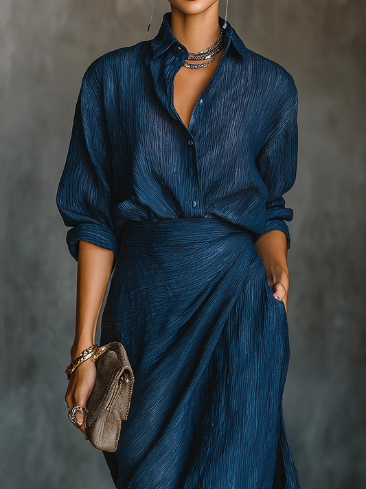 Fabisa | Women's Casual Elegant Shirt Set