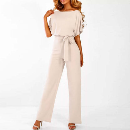 Spessartite | Women's Wide-Leg Stylish Relaxed Jumpsuit