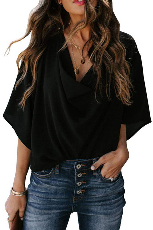 Calella | Women's Lace Oversized Workwear Blouse