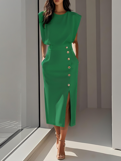 Dorothee | Women's Midi Effortless Charm Dress