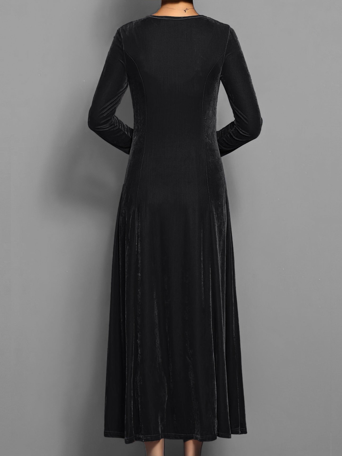 Caridad | Women's Lace Velvet Beach Dress