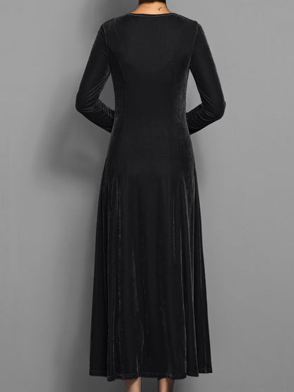 Caridad | Women's Lace Velvet Beach Dress