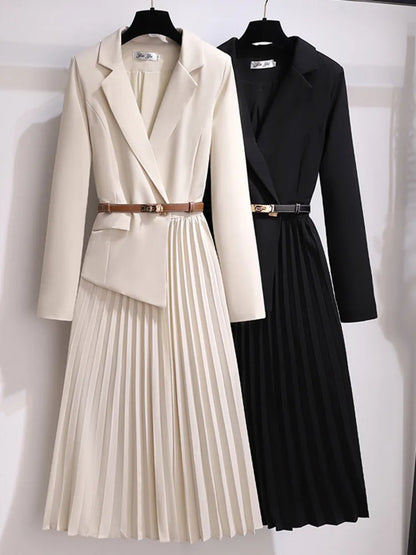 Seraphina | Women's Midi Workwear Belted Dress