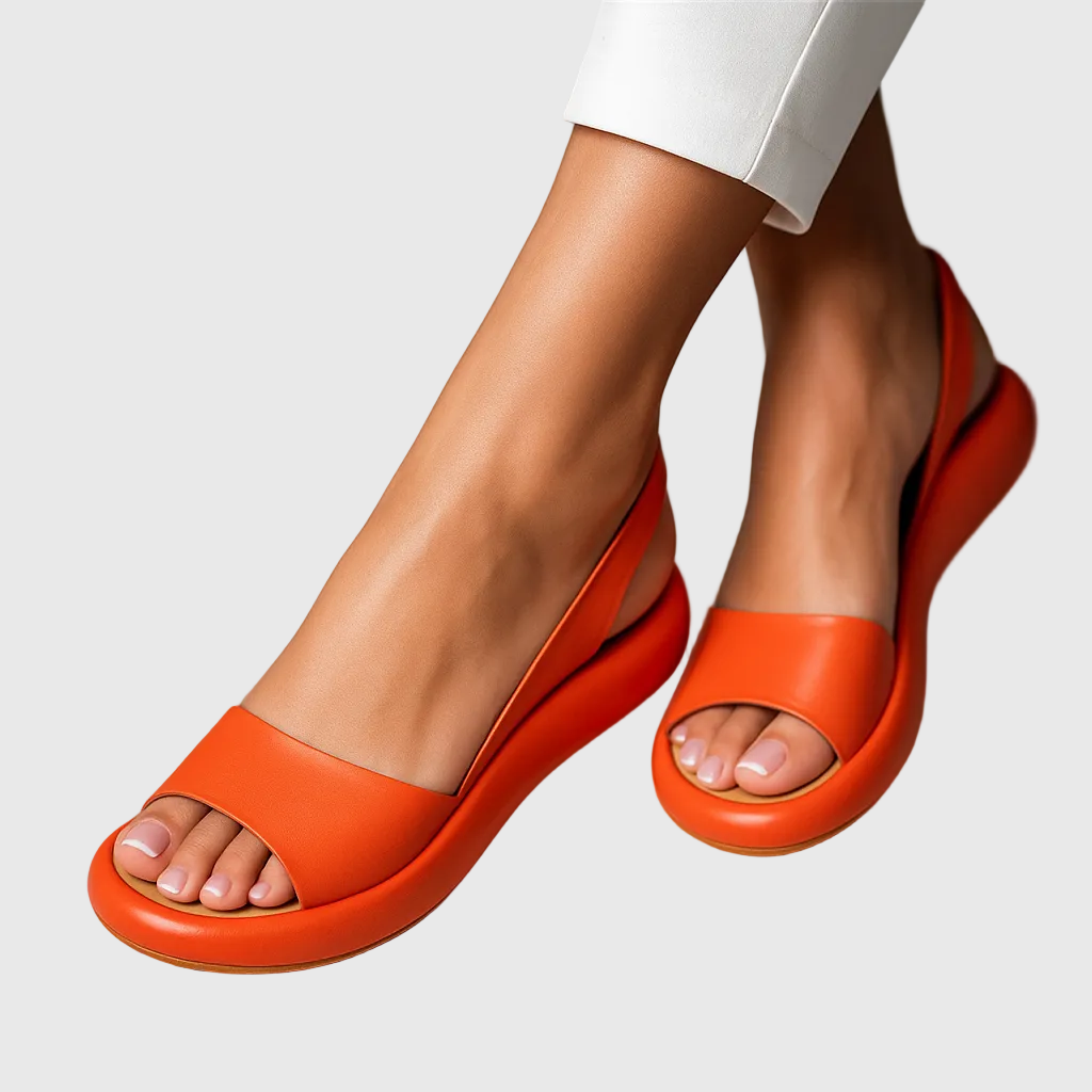 Thea | Women's Open Toe Slip-On Sandals