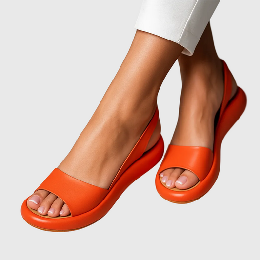 Thea | Women's Open Toe Slip-On Sandals