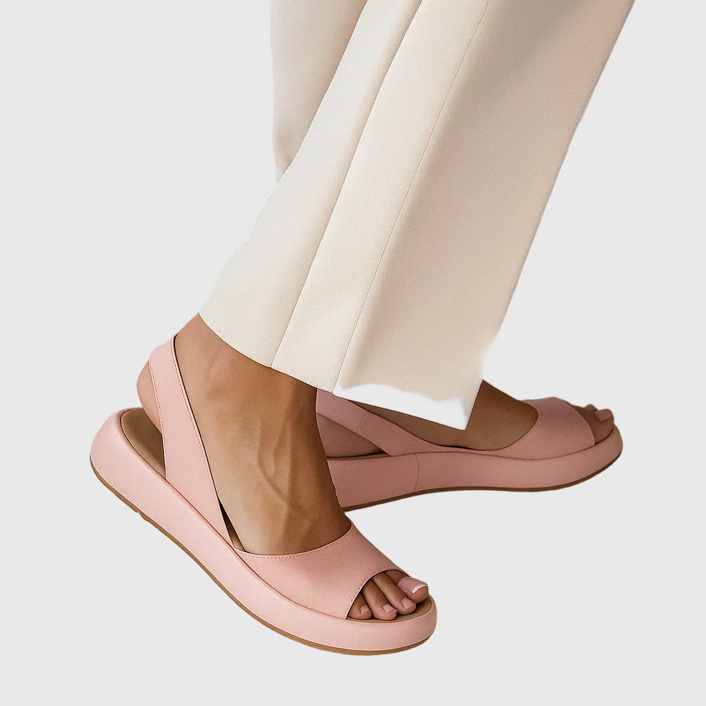 Thea | Women's Open Toe Slip-On Sandals