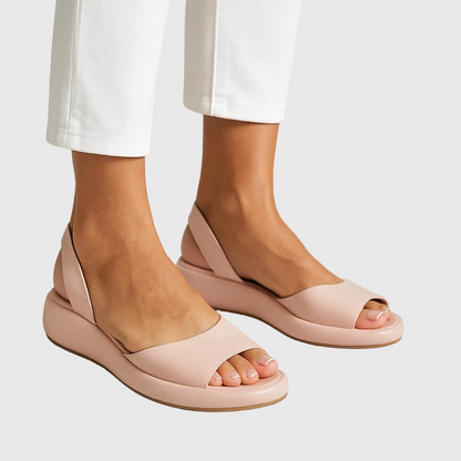 Thea | Women's Open Toe Slip-On Sandals