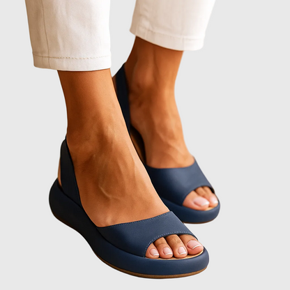 Thea | Women's Open Toe Slip-On Sandals