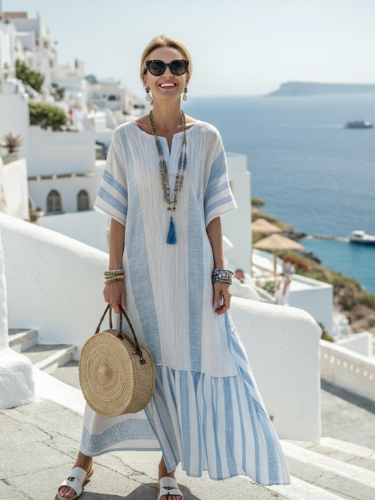 Zamara | Women's Maxi Striped Summer Dress