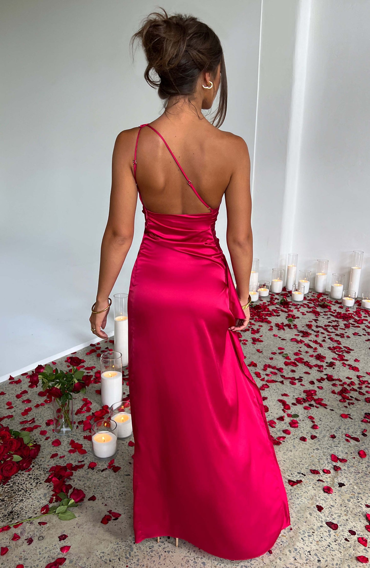 Zelama | Women's Satin Bodycon Wedding Dress