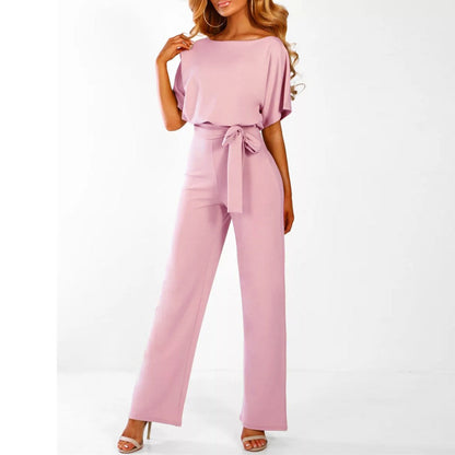 Spessartite | Women's Wide-Leg Stylish Relaxed Jumpsuit