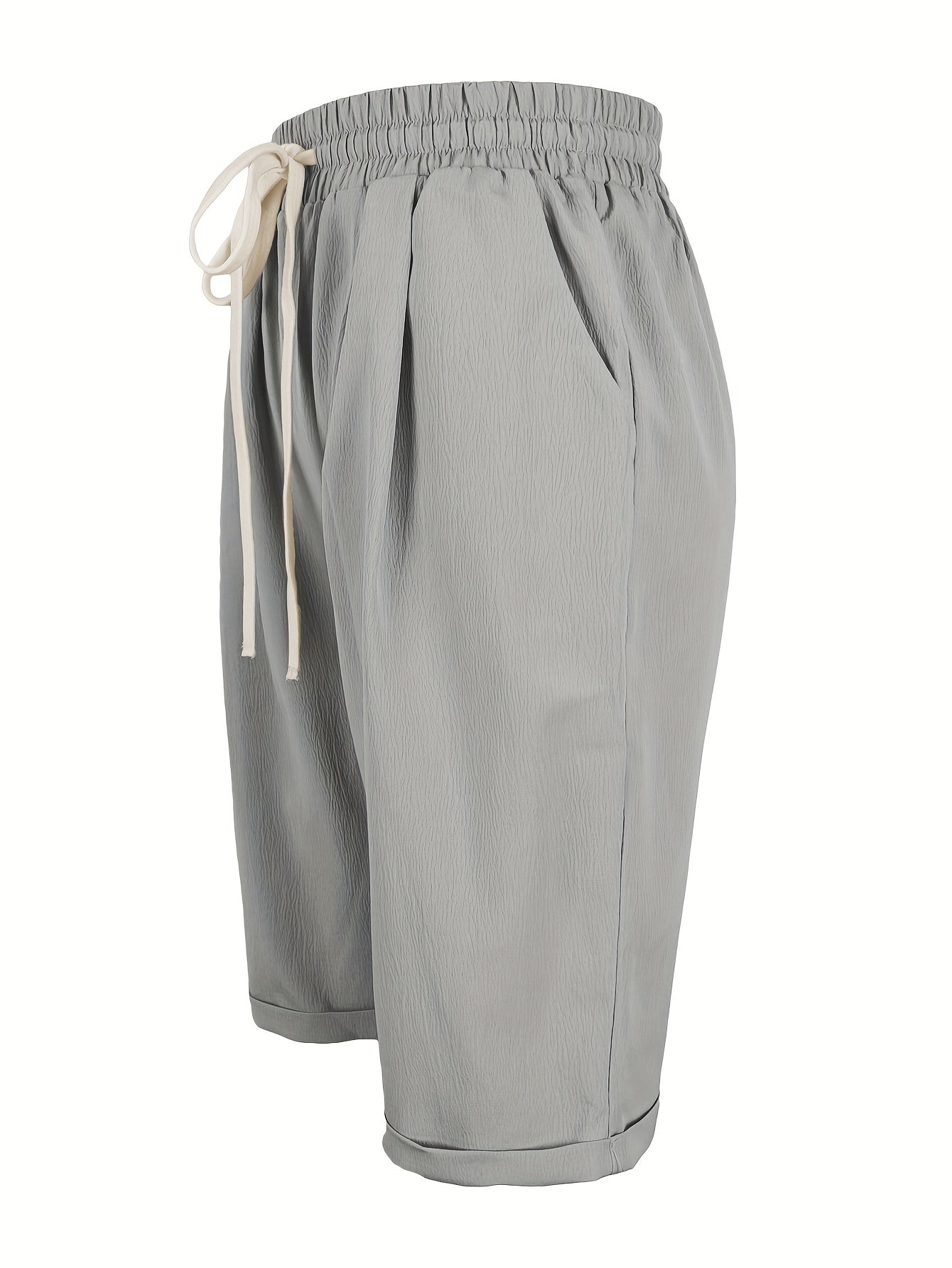 Aillin | Women's Beach Relaxed Capri Trousers