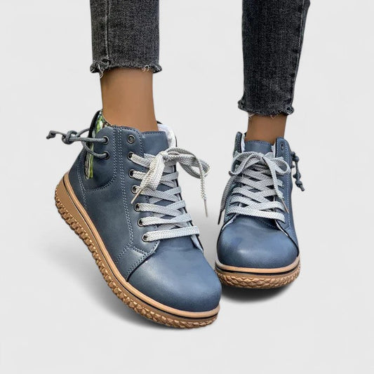 Tamaris | Women's Lace Classic Suede Boots