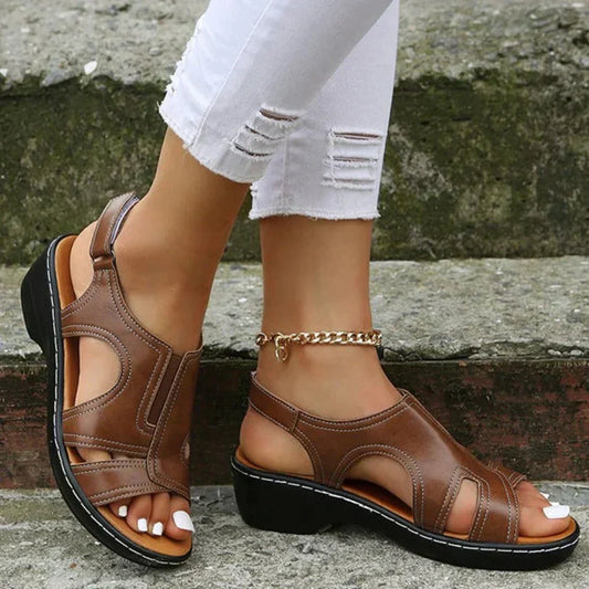 Klaudia | Women's Strappy Open-Toe Sandals
