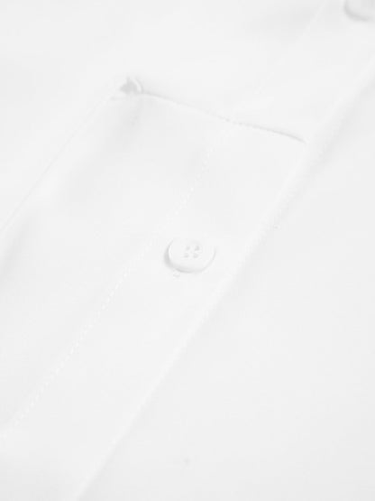 Palandra | Women's Oversized Wide-Leg Workwear Blouse