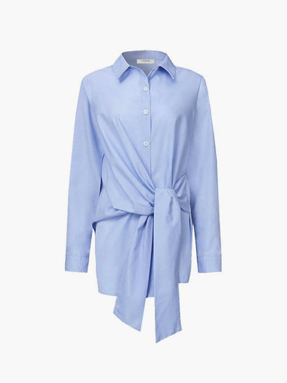 Palandra | Women's Oversized Wide-Leg Workwear Blouse