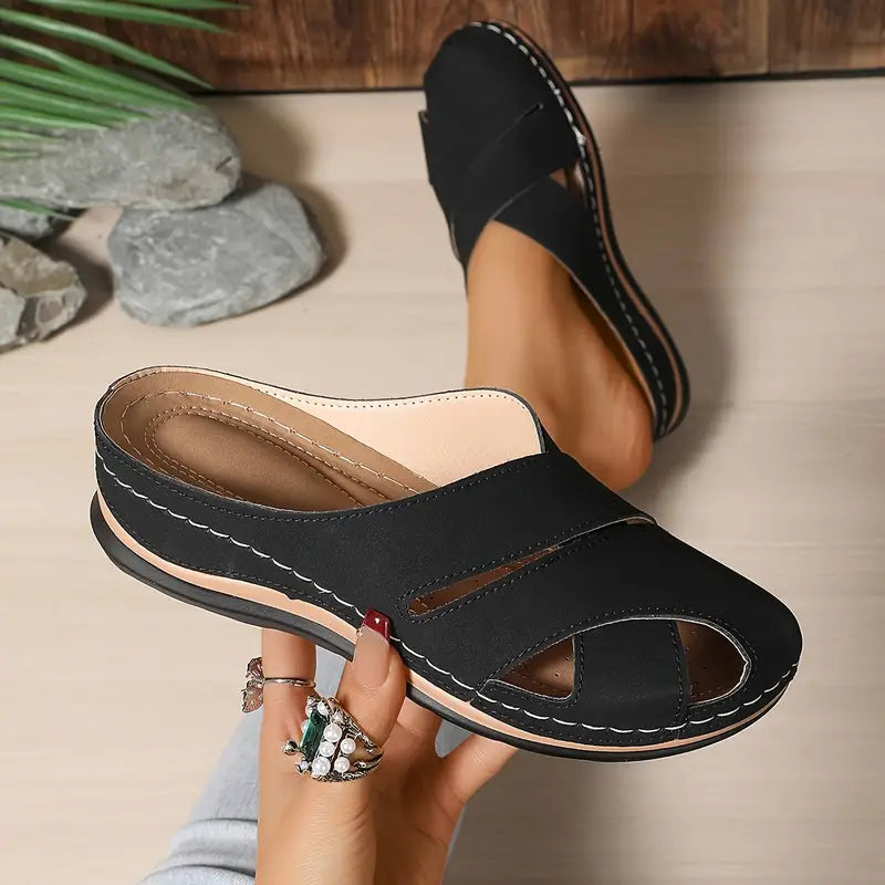 Dew | Women's Summer Strappy Open-Toe Sandals