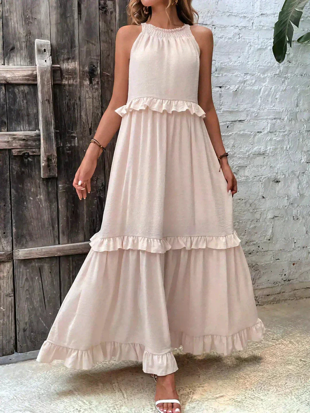 Donatella | Women's Ruffle Casual Refined Dress