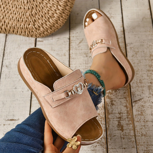 Hyacinth | Women's Strappy Open-Toe Comfortable Sandals