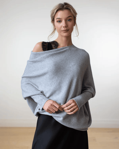 Zelanka | Women's Oversized Off-Shoulder Off Jumper