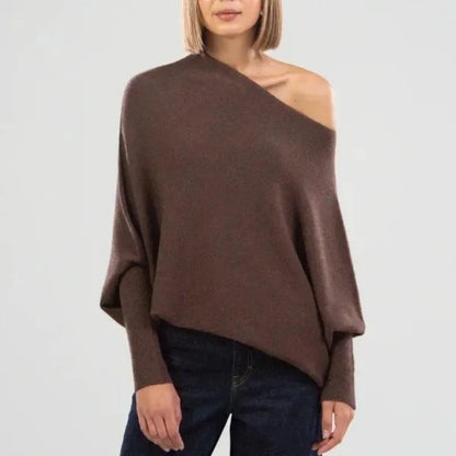 Zelanka | Women's Oversized Off-Shoulder Off Jumper