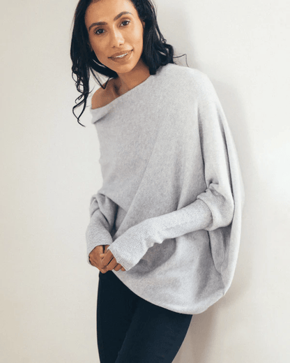 Zelanka | Women's Oversized Off-Shoulder Off Jumper