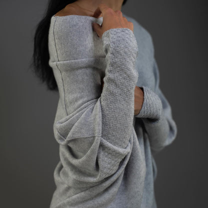 Zelanka | Women's Oversized Off-Shoulder Off Jumper