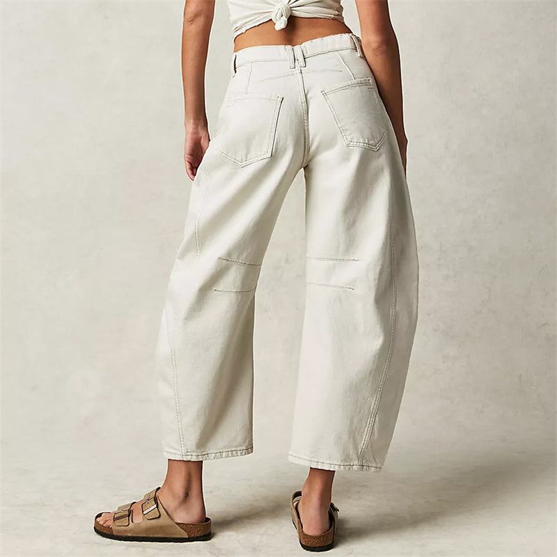 Margarida | Women's Oversized Wide-Leg High Jeans