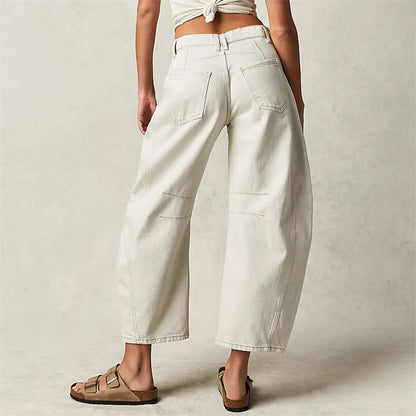 Margarida | Women's Oversized Wide-Leg High Jeans