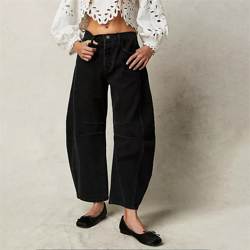 Margarida | Women's Oversized Wide-Leg High Jeans