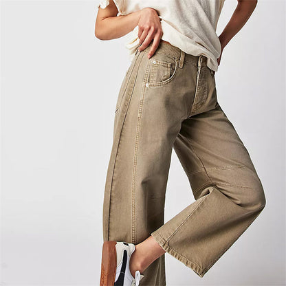 Margarida | Women's Oversized Wide-Leg High Jeans