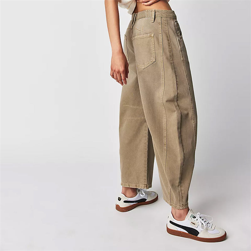 Margarida | Women's Oversized Wide-Leg High Jeans