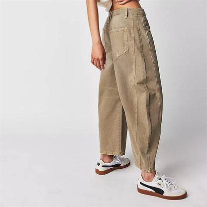 Margarida | Women's Oversized Wide-Leg High Jeans