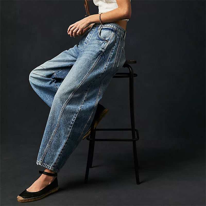 Margarida | Women's Oversized Wide-Leg High Jeans