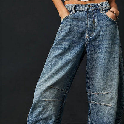 Margarida | Women's Oversized Wide-Leg High Jeans