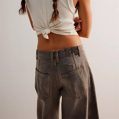 Margarida | Women's Oversized Wide-Leg High Jeans