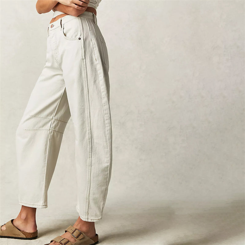 Margarida | Women's Oversized Wide-Leg High Jeans