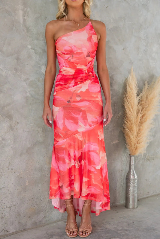 Valanda | Women's Wedding Guest Pleated Evening Dress