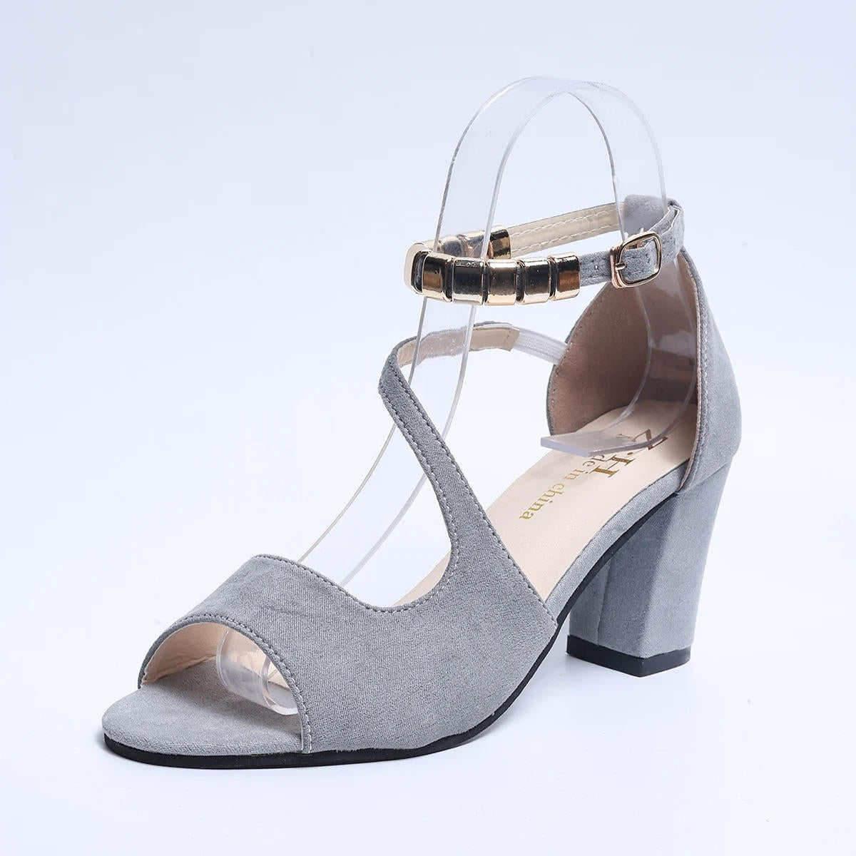 Ylva | Women's Lace Summer Block Sandals