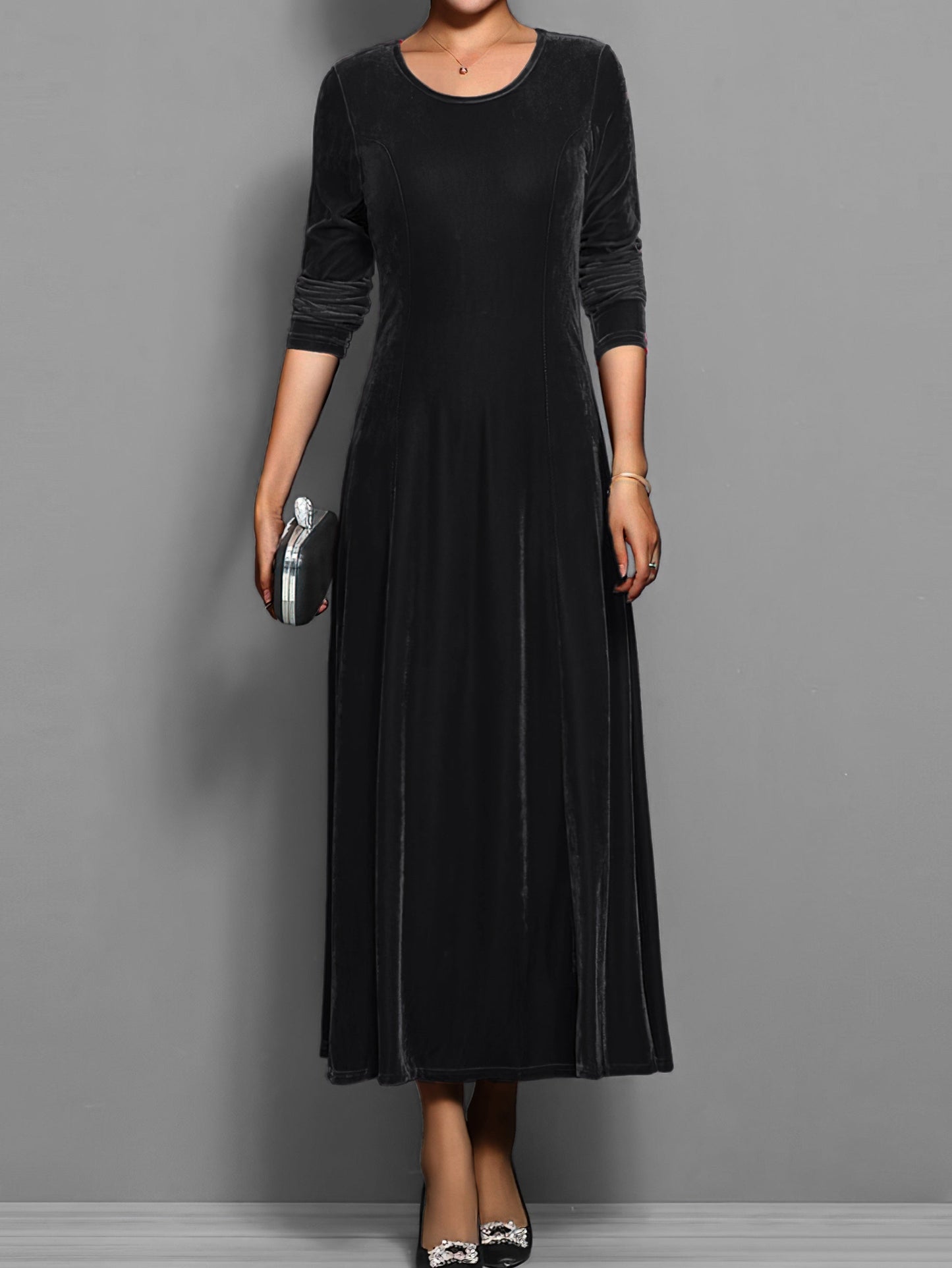 Caridad | Women's Lace Velvet Beach Dress