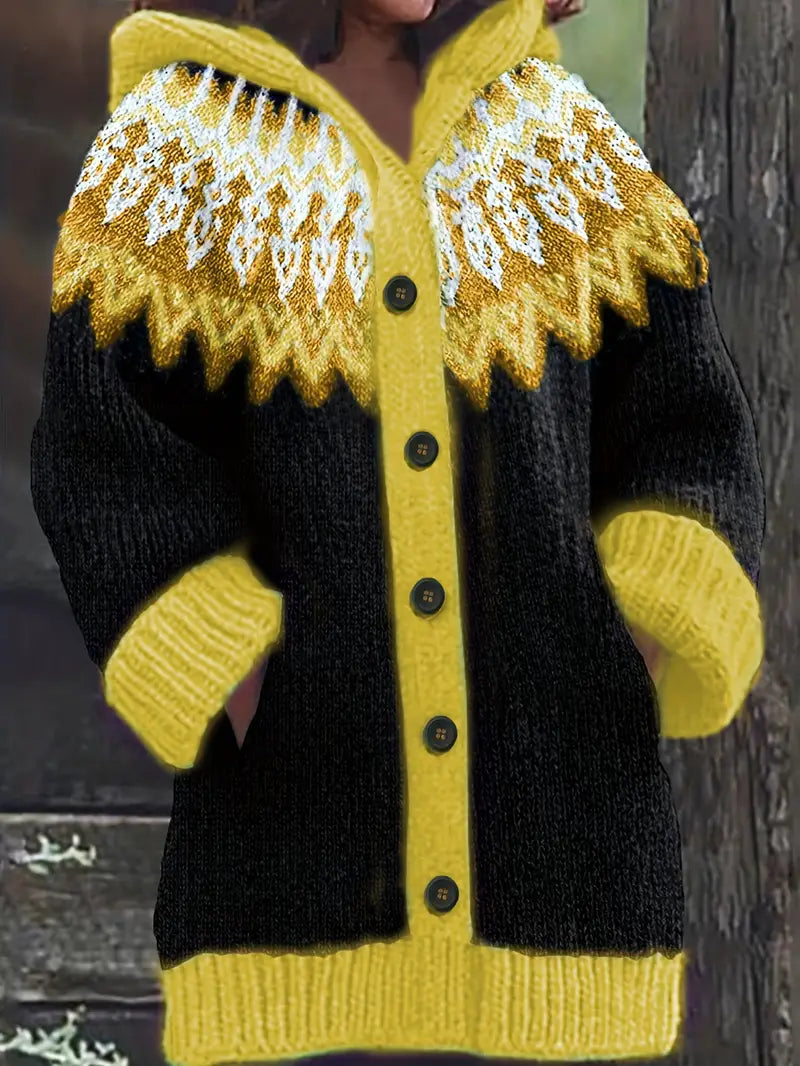 Quelinka | Women's Casual Cosy Classic Cardigan