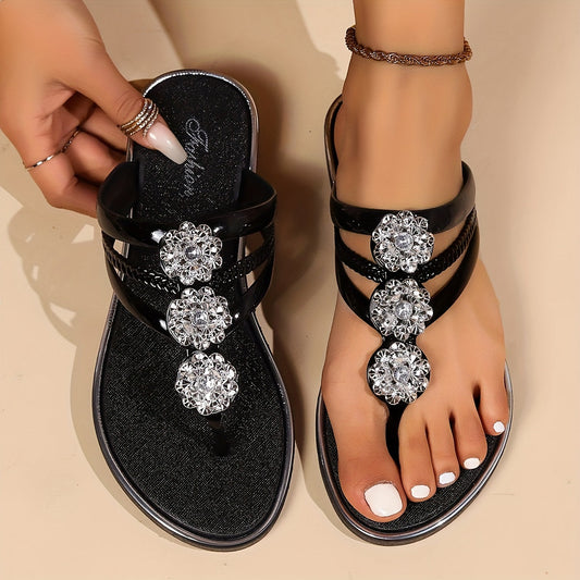 Tereza | Women's Sequin Summer Chic Sandals