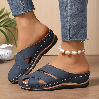 Dew | Women's Summer Strappy Open-Toe Sandals