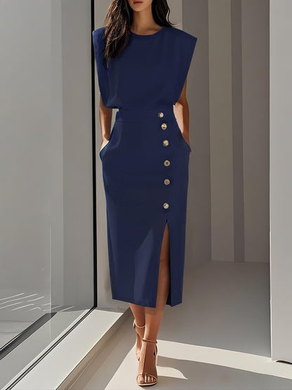 Dorothee | Women's Midi Effortless Charm Dress