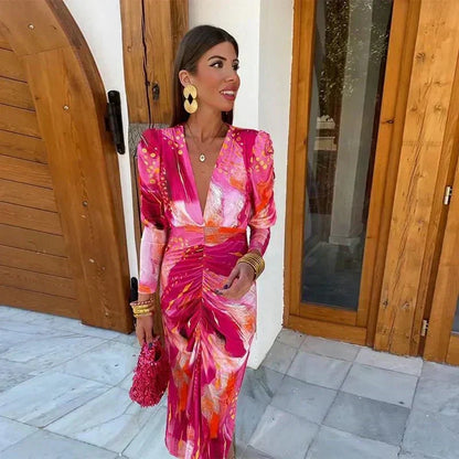 Taloma | Women's Maxi Wedding Guest Evening Dress
