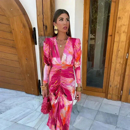 Taloma | Women's Maxi Wedding Guest Evening Dress