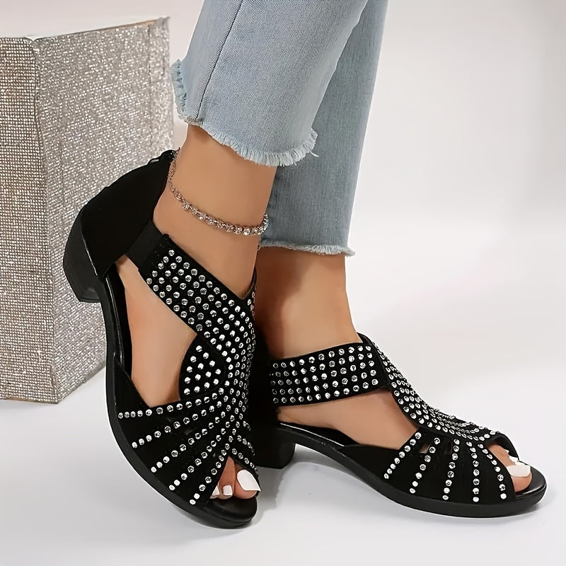 Sorcha | Women's Sequin Casual Adjustable Sandals