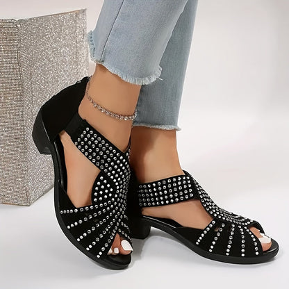 Sorcha | Women's Sequin Casual Adjustable Sandals