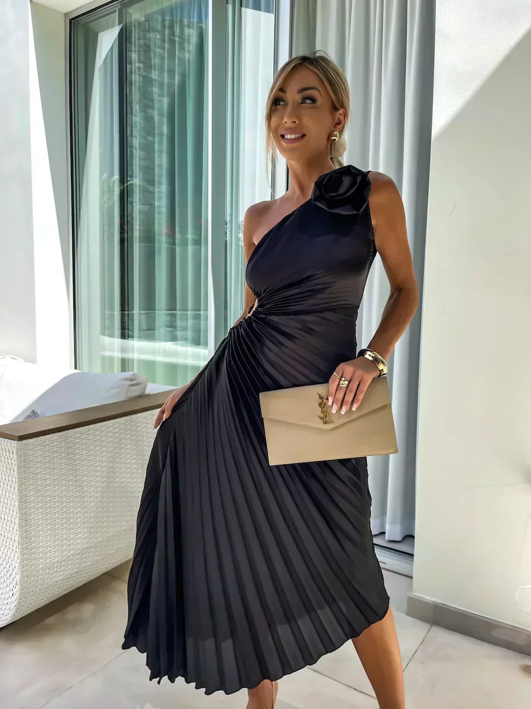 Deluma | Women's Floral Wedding Guest Dress