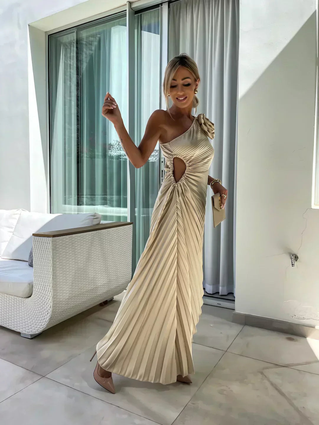 Deluma | Women's Floral Wedding Guest Dress